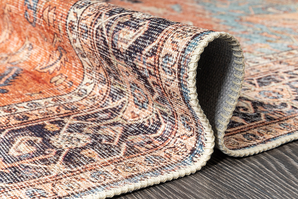 Турецкий ковёр из хлопка, полиэстера и вискозы «ANTIQUE ROYAL» HDJ3639-00