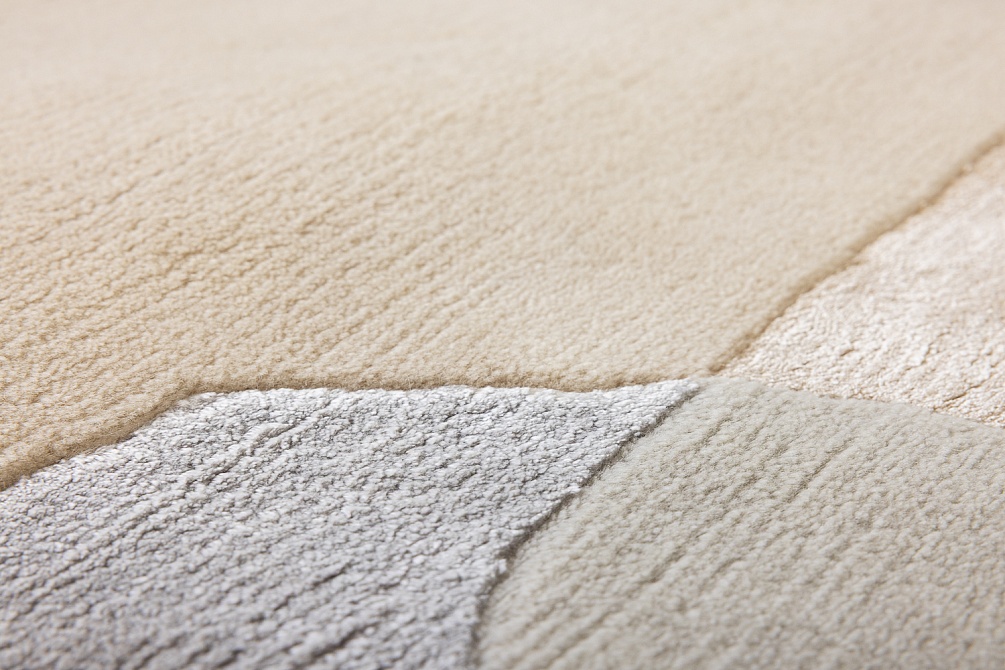 Индийский ковер из шерсти, шёлка и эвкалиптового шёлка «TECTONIC» D1-C3 6