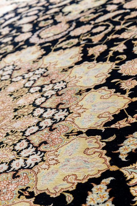 Иранский ковер из шёлка «QUM MM IR» 14-102-IR KAZEMI 6