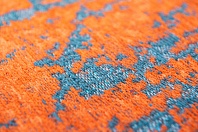 Бельгийский ковер из хлопка и синтетики «MAD MEN» 9219-NEBULA-ORANGE 3