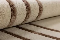 Индийский ковер из шерсти и арт-шёлка «RUSSEL SQUARE» BRAID-COL-3(Round) 4