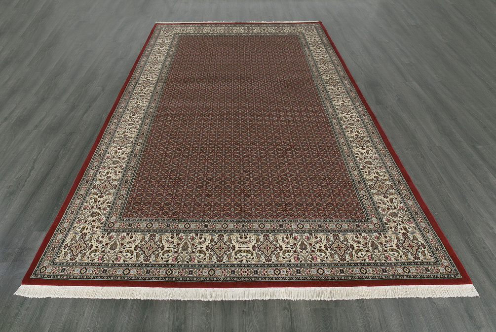 Иранский ковёр из шерсти и шёлка «MUD» 10-447-IR
