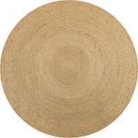 Индийский ковер из джута «JUTE» BEIGE(Round) 1