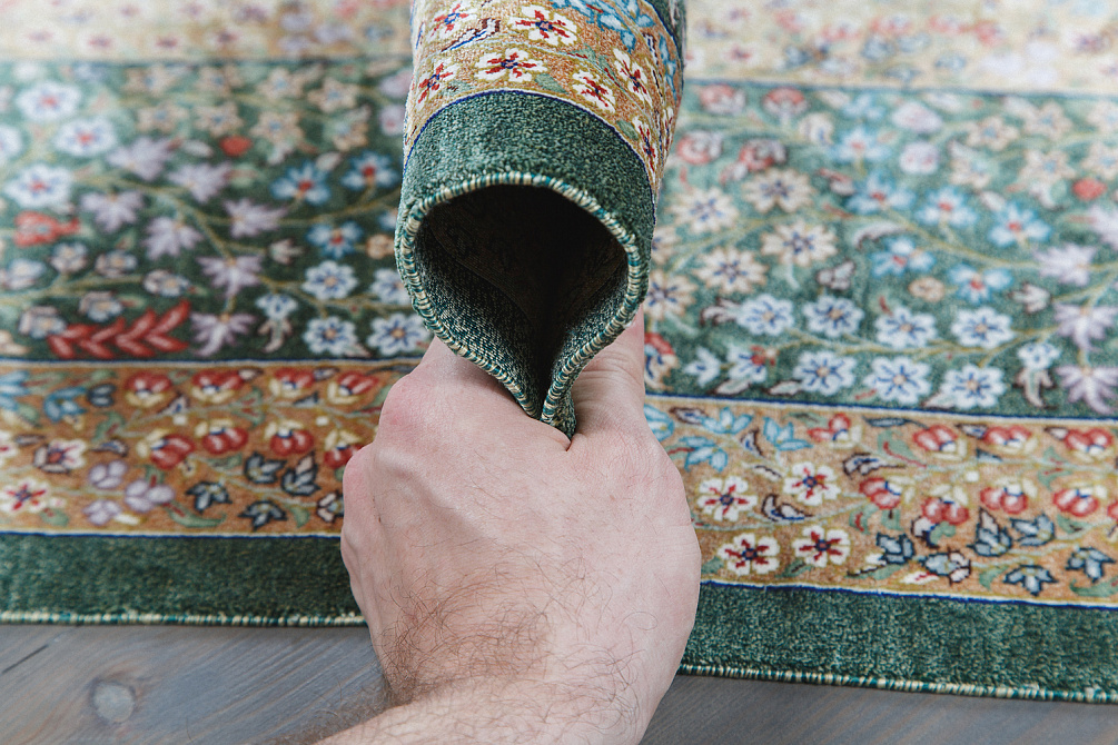 Иранский ковёр из шёлка «QOM» 9-401-IR