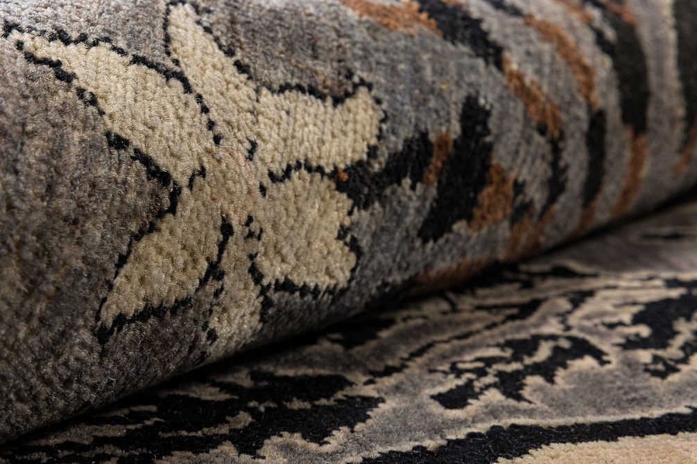 Индийский ковер из шерсти «ZIEGLER VINTAGE» AC228-GREY-BRN(237x294)