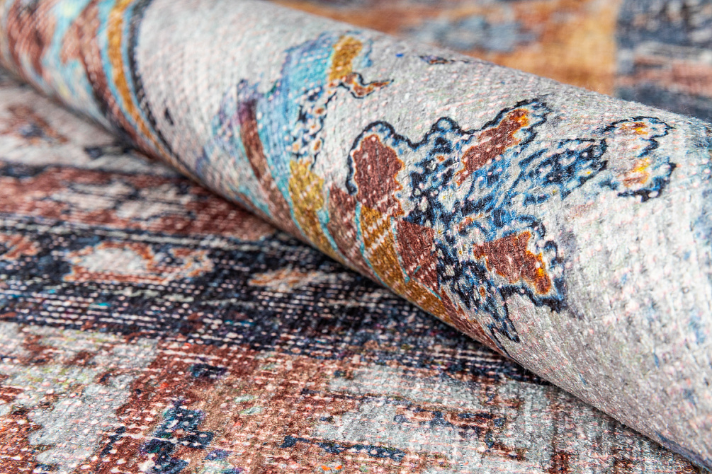 Турецкий ковёр из хлопка, полиэстера и вискозы «ANTIQUE ROYAL» HDJ2711-01