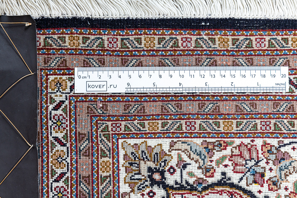 Иранский ковёр из шерсти и шёлка «TABRIZ MAHI» 900-26158-IR