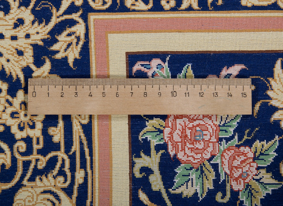 Иранский ковер из шёлка «QOM» 12-452/S-IR