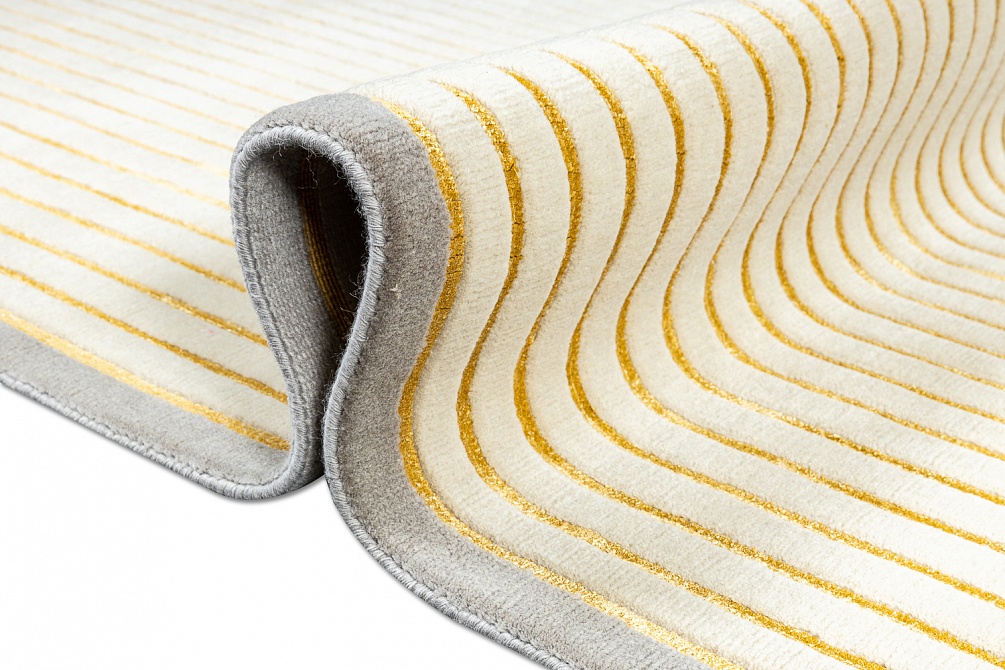 Индийский ковер из арт-шёлка и шерсти «CARTIE COLLECTION» LUX2-MULTI