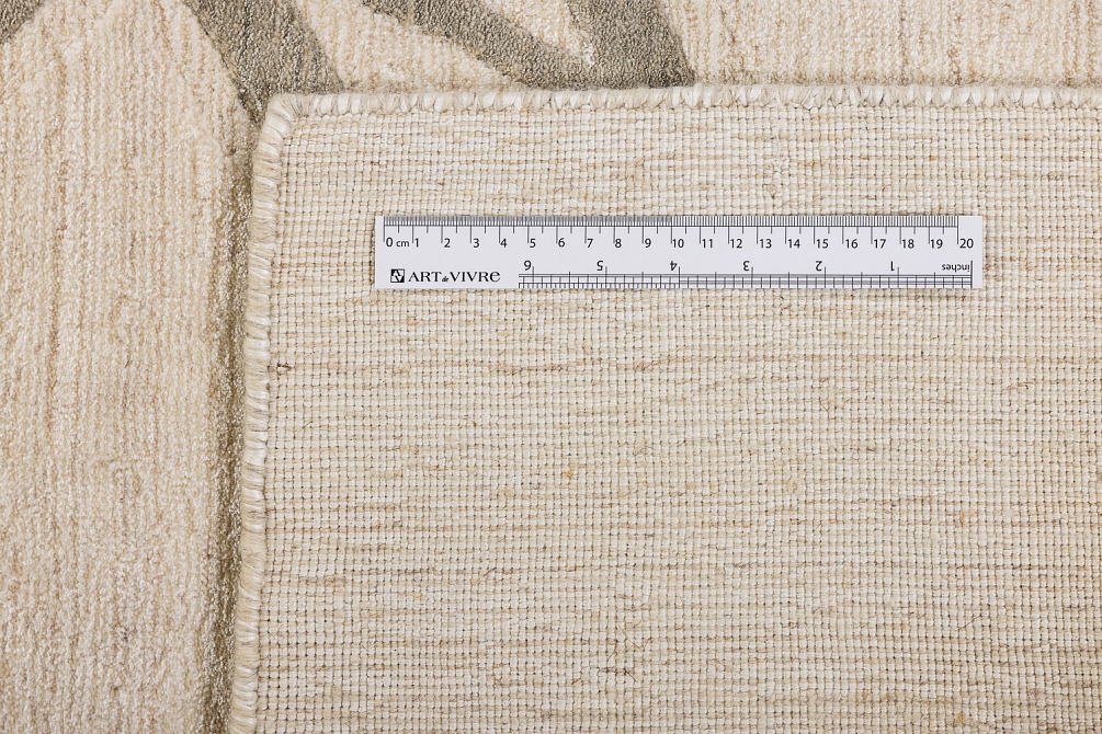 Индийский ковер из арт-шёлка и шерсти «EVEREST» 2023308-MOUSE