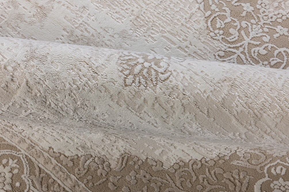 Турецкий ковер из полипропилена и полиэстера «PORTFOLIO» 05418A-CRE-BGE