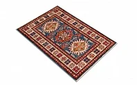 Пакистанский ковер из шерсти «KAZAK CLASSIC» BLU-IVR(60X90) 3