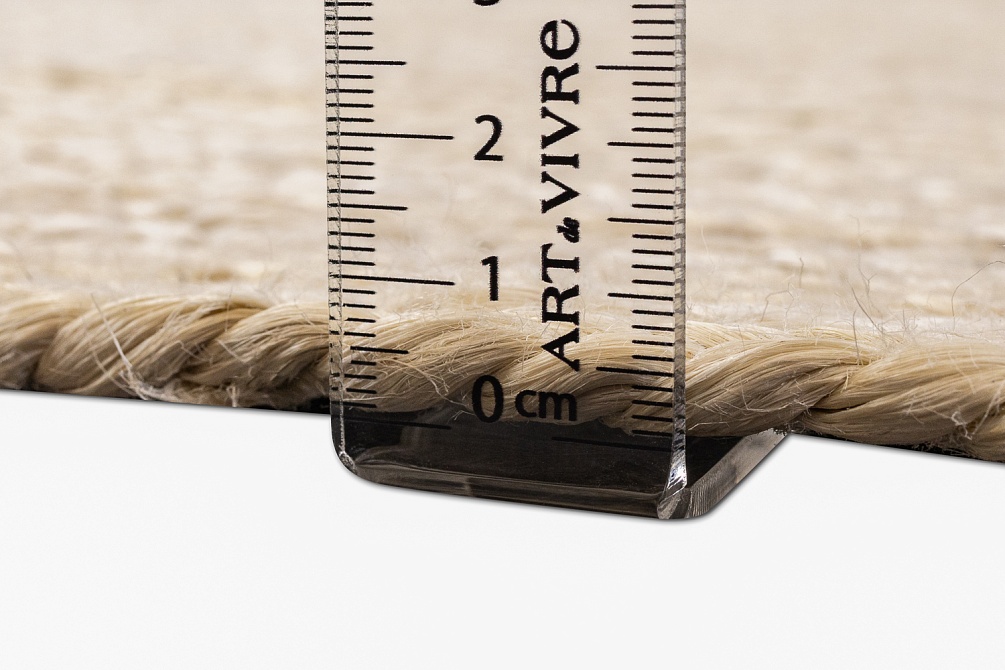 Индийский ковер из джута «JUTE» WHITE 7