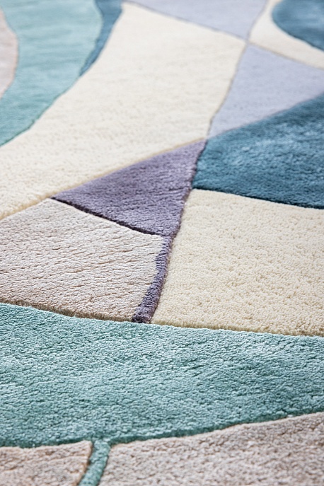 Индийский ковер из шерсти и арт-шёлка «Art de Vivre by DETALI» design Ksenia Skorogod «FREEDOM»