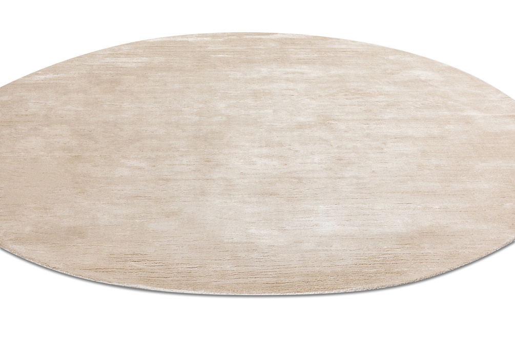 Индийский ковер из шёлка «SILK VEIL» PLAIN-G099(Round) 3