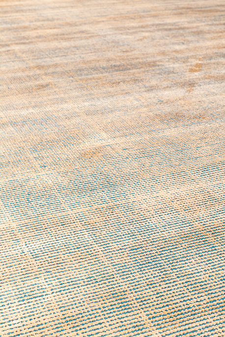 Индийский ковёр из арт-шёлка и шерсти «MURUGAN» PLAIN-A026-CE04