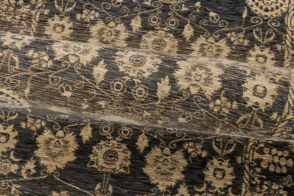 Бельгийский ковер из вискозы, акрила и хлопка «ELEGANT TAPESTRY» YENTEL-8281-GRY