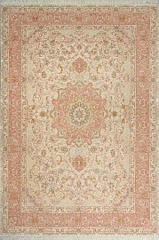 Иранский ковер из шерсти и шёлка «TABRIZ SHIRFAR» 801-4031-IR 1