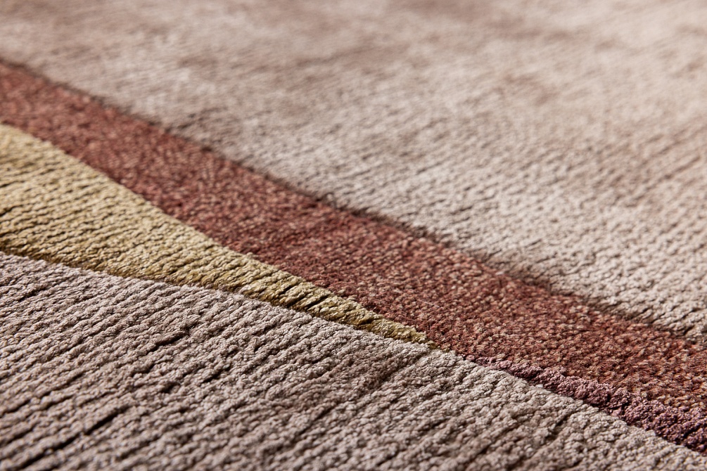 Индийский ковер из шерсти, эвкалиптового шёлка и шёлка «TECTONIC» D7-C2 6