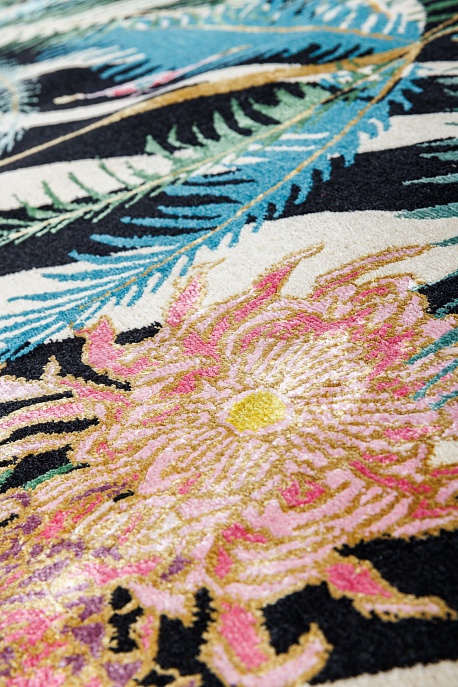 Непальский ковер из шерсти и шёлка «CHINESE ART DECO» CA-4