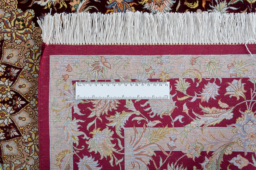 Иранский ковер из шёлка «QOM» 12-398-IR