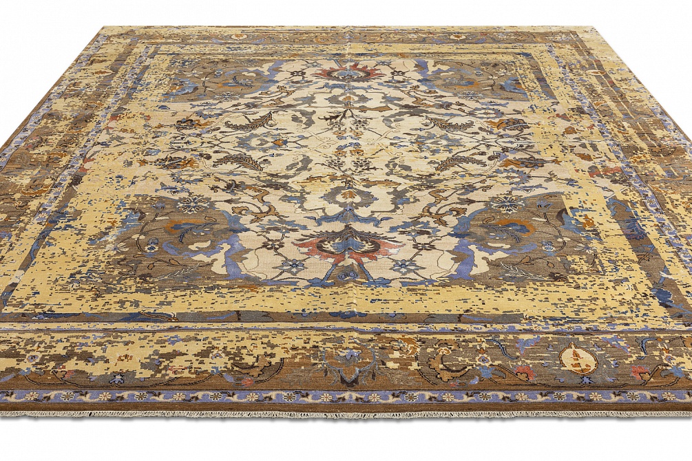 Индийский ковер из шёлка и шерсти «POLONAISE» KE-535 3