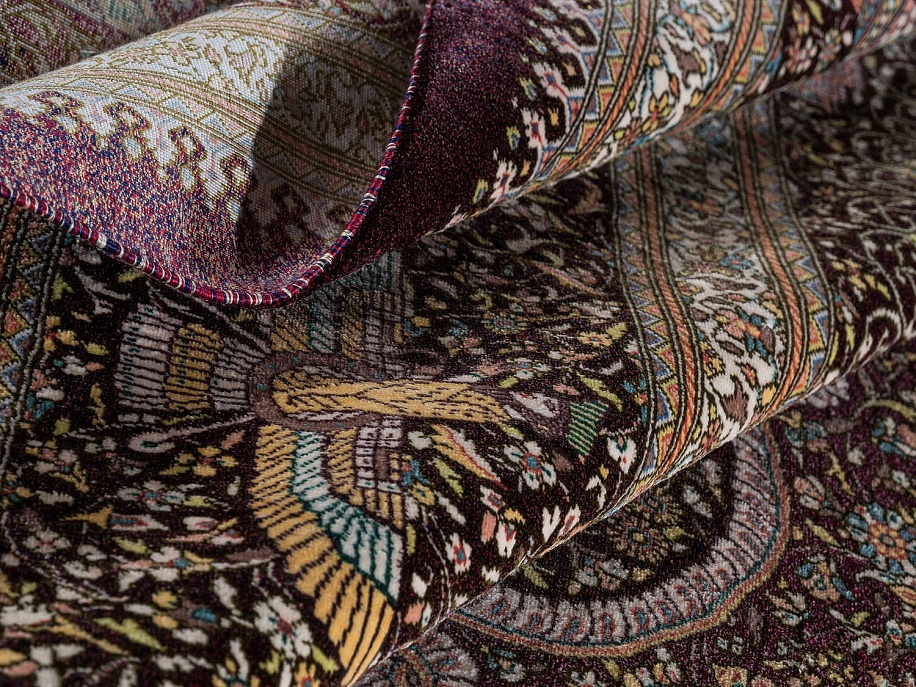 Иранский ковер из шёлка «QOM» 10-514-IR 3