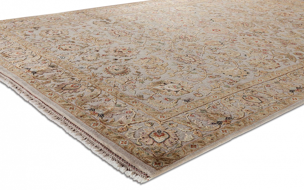 Индийский ковер из шерсти, шёлка и хлопка «AURORA 14/14» QNQ10-MIVR-MIVR 3