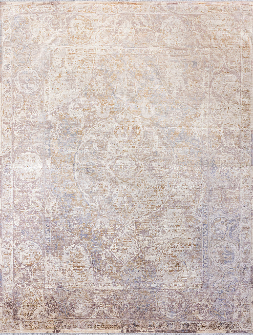 Индийский ковер из шерсти и шёлка «WEST HOLLYWOOD» AN1605-BGE