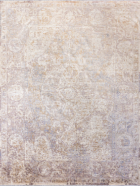 Индийский ковёр из шерсти и шелка