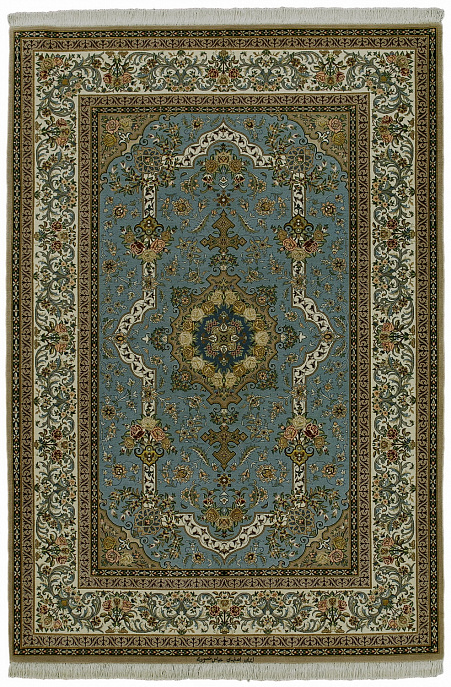 Иранский ковер из шерсти и шёлка «ISFAHAN IR» 11-476-IR