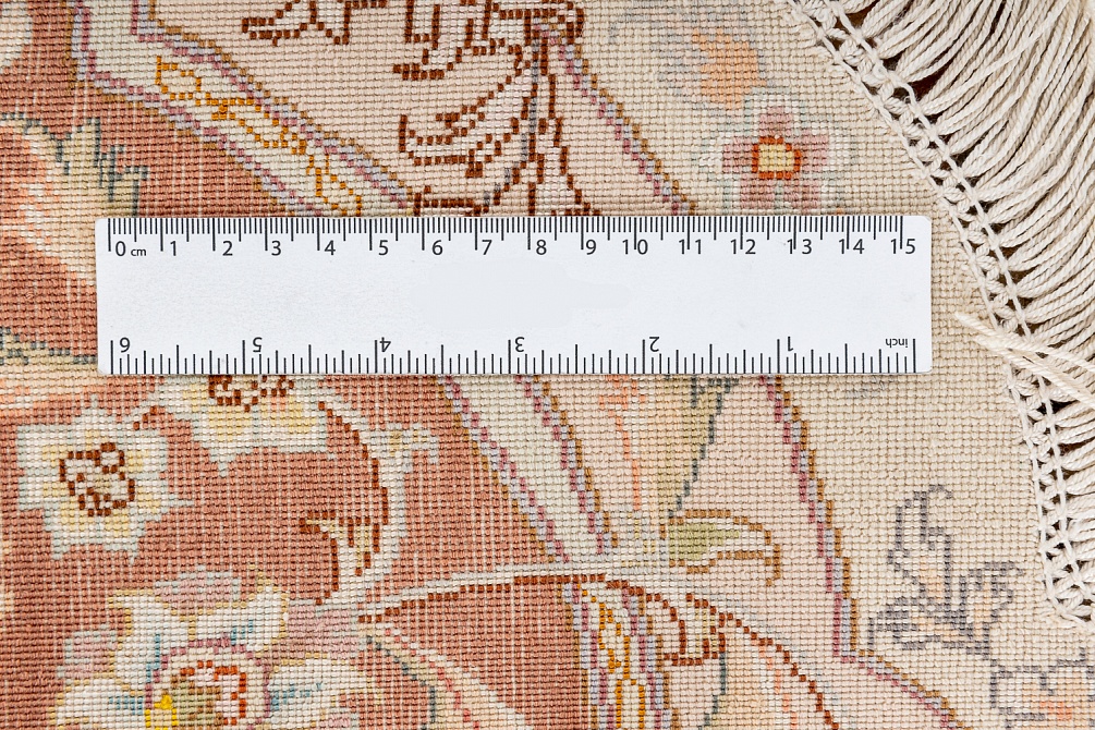 Иранский ковер из шерсти и шёлка «TABRIZ IR» 9-701-IR(Round) 5