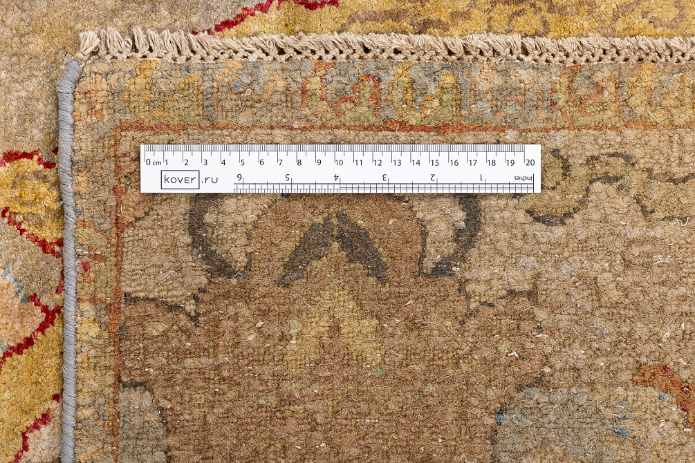 Индийский ковёр из шёлка «ZIEGLER SILK» AC228-BLU-CREAM(305x445)
