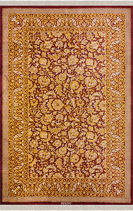 Иранский ковер из шёлка «QOM» JR583-26604/S-IR