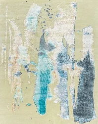 Индийский ковер из шерсти и арт-шёлка «RIVOLI» KE-150 1