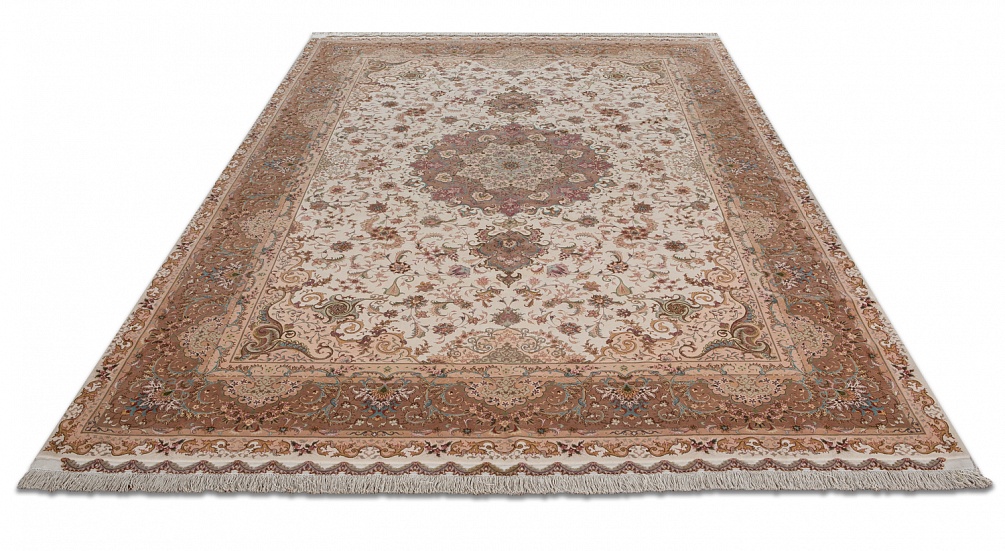 Иранский ковер из шерсти и шёлка «TABRIZ SHIRFAR» 15-58A-SHIRFAR 2