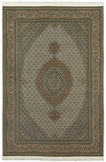 Иранский ковер из шерсти и шёлка «TABRIZ MAHI» 11-229-IR