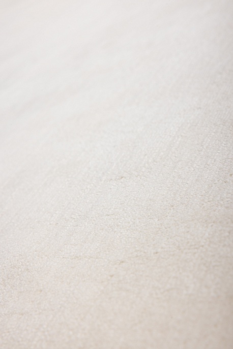 Индийский ковер из кашемира «BLANC DE BLANCS» PLAIN-IVORY