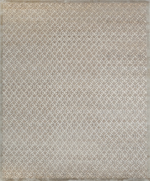 Непальский ковер из шерсти и шёлка «ART DECO RUGS» CASABLANCA#90051(90349) 1