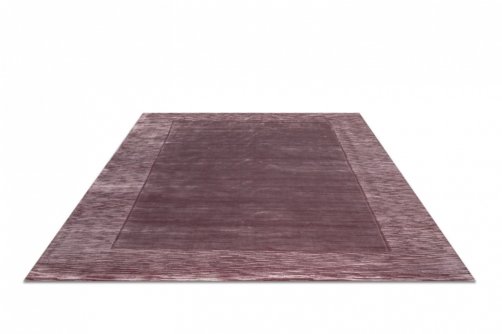 Индийский ковер из арт-шёлка «EDINBURG» BORDER-LAVENDER 2