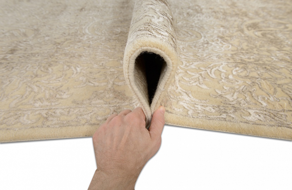 Индийский ковер из шерсти и арт-шёлка «SILK PATINA» AL101-COLOR3 7