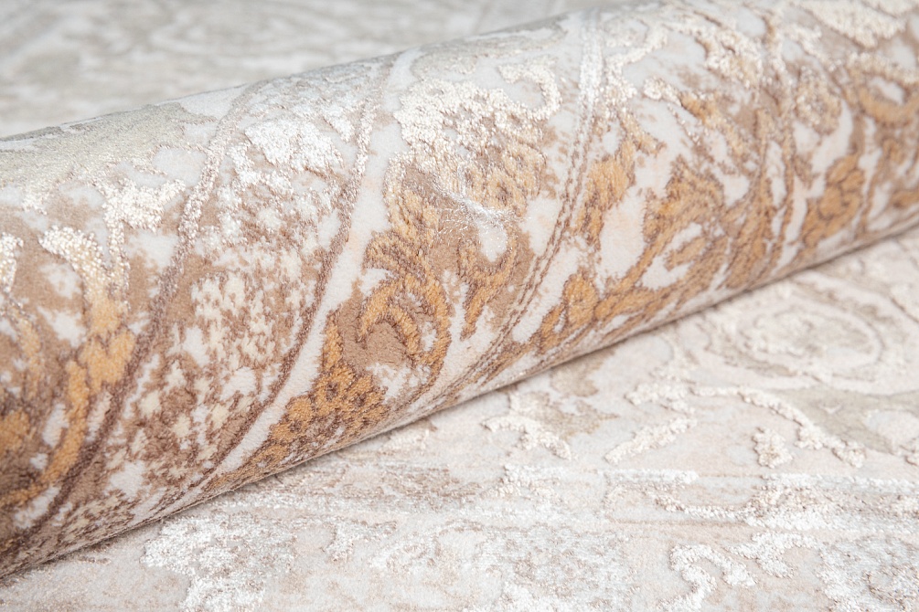 Иранский ковер из бамбукового шёлка «AMAZING SILK» 160-BEJ