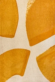 Бельгийский ковер из полиэфирного шёлка «FEATHER» 9576-CORNER-CITRITE 1