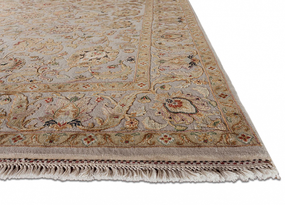 Индийский ковер из шерсти, шёлка и хлопка «AURORA 14/14» QNQ10-MIVR-MIVR 5