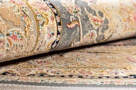 Иранский ковер из полиэфирного шёлка и акрила «ARMAN» AISAN-DBLU(Round) 4