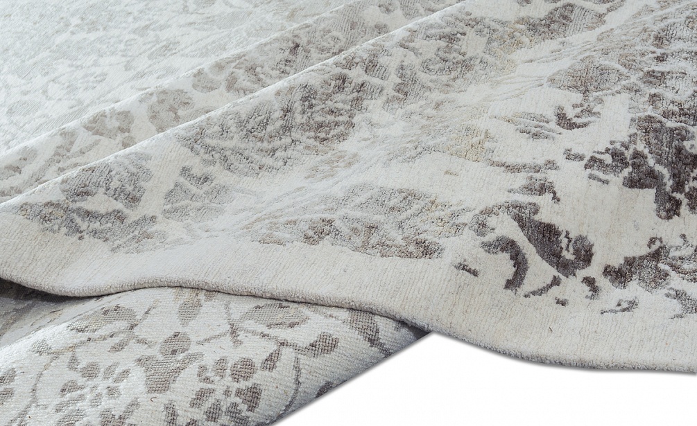 Непальский ковер из шерсти и шёлка «JABU SILK 60» C755-X377