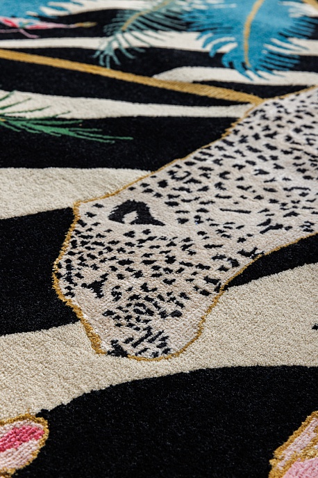 Непальский ковер из шерсти и шёлка «CHINESE ART DECO» CA-4