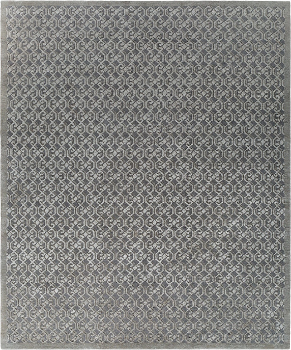 Непальский ковер из шерсти и шёлка «ART DECO RUGS» CASABLANCA-90052 (90113)