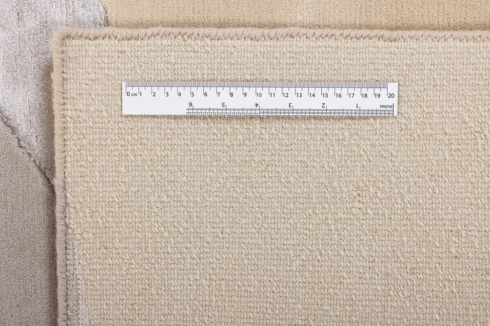 Индийский ковер из шерсти, шёлка и эвкалиптового шёлка «TECTONIC» D1-C3 8