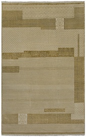 Индийский ковер из шерсти и арт-шёлка «MODERN D» DC-MCS-BGE 1